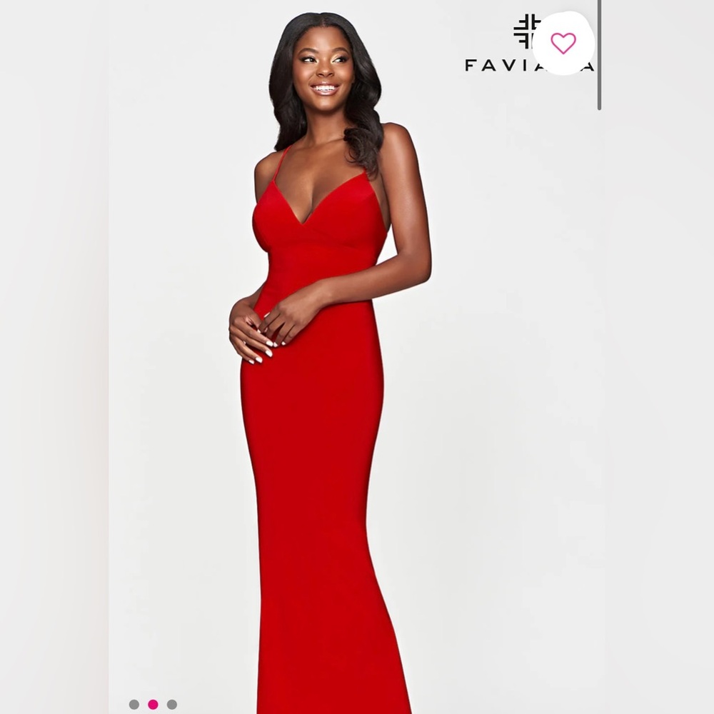 Faviana prom dress